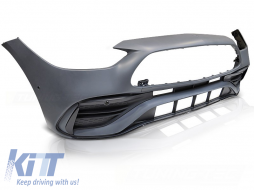 FRONT BUMPER SPORT BLACK fits MERCEDES W206 21-