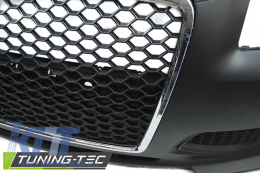 FRONT BUMPER SPORT CHROME BLACK fits AUDI A3 06.05-04.08-image-6267307