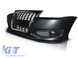 image-9-FRONT BUMPER SPORT CHROME fits AUDI A3 96-03