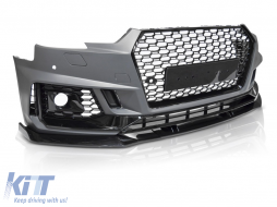 FRONT BUMPER SPORT PDC fits AUDI A4 B9 15-19-image-6271099