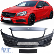 Front bumper sport version for Mercedes A-Class W176 2012-2015 - ODFBM6014393