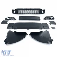 Front bumper sport version with ABE suitable for 5 Series BMW F10 F11 2010-2013-image-6327840