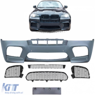 image-28-Front bumper sport version with accessories fits BMW X6 E71 08-14