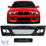 Front bumper sport with ABE fits 3 Series BMW E46 Sedan Touring 98-05 - ODFBB6042713