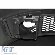 Front Bumper suitable for Audi A3 8P 05-08 RS Look With Grille Glossy Black-image-6299090