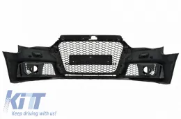 Front Bumper suitable for Audi A3 8V 11-16 Sedan / Cabrio RS3 Look-image-6319748
