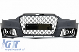 Front Bumper suitable for Audi A3 8V 11-16 Sedan / Cabrio RS3 Look