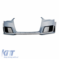 Front Bumper suitable for Audi A3 8V 13-16 Hatchback RS3 Look