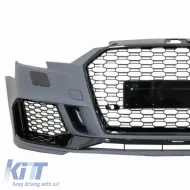Front Bumper suitable for Audi A3 8V 16-18 Sedan / Cabrio Facelift RS3 Look-image-6299079