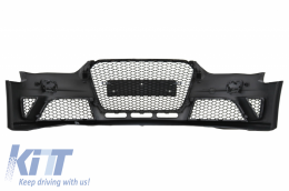 Front Bumper suitable for Audi A4 B8 Facelift (2012-2015) RS4 Design-image-6009580