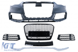 image-7-Front Bumper suitable for Audi A5 8T Facelift (2012-2016) RS5 Design