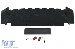 Front Bumper suitable for Audi A5 8T Facelift (2012-2016) RS5 Design with Honeycomb Grilles-image-6077779