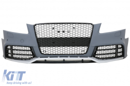 image-17-Front Bumper suitable for Audi A5 8T Pre Facelift (2007-2011) RS5 Design
