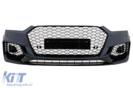 Front Bumper suitable for Audi A5 F5 (2017-2019) Quattro RS5 Design - FBAUA5F5RS