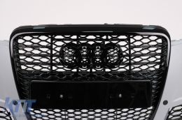 Front Bumper suitable for Audi A6 C6 4F Sedan Avant (2004-2010) RS6 Look-image-6067845