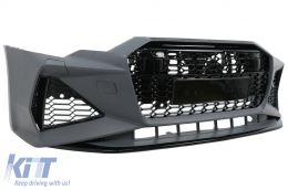 Front Bumper suitable for Audi A6 C8 4K (2018-Up) RS6 Design-image-6075539