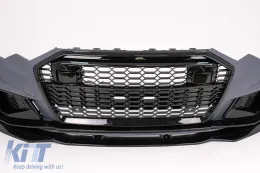 Front Bumper suitable for Audi A6 C8 4K (2018-up) Racing Look-image-6328299