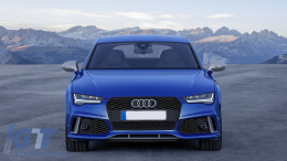 Front Bumper suitable for Audi A7 4G Facelift (2015-2018) With Grille RS7 Design-image-6075906