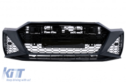 Front Bumper suitable for Audi A7 4K8 (2018-Up) RS7 Look