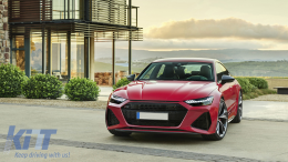 Front Bumper suitable for Audi A7 4K8 (2018-Up) RS7 Look-image-6075684