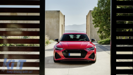 Front Bumper suitable for Audi A7 4K8 (2018-Up) RS7 Look-image-6075685