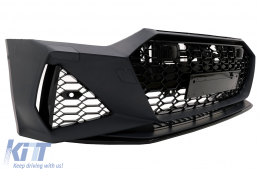 Front Bumper suitable for Audi A7 4K8 (2018-Up) RS7 Look-image-6099174