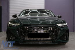 Front Bumper suitable for Audi A7 4K8 (2018-Up) RS7 Look-image-6101428