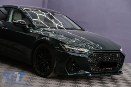 Front Bumper suitable for Audi A7 4K8 (2018-Up) RS7 Look-image-6101429