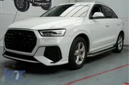 Front Bumper suitable for Audi Q3 F3 CUV (2018-2021) RS Design-image-6276728