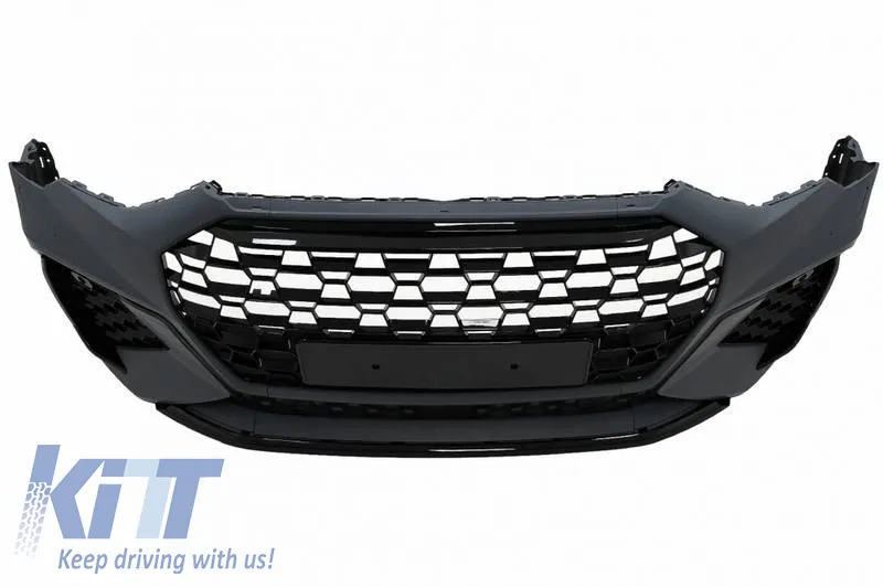 Front Bumper Suitable for Audi Q3 F3 SUV & Sportback Pre-Facelift 2020+ RSQ3 Look With Grille