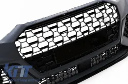 Front Bumper Suitable for Audi Q3 F3 SUV & Sportback Pre-Facelift 2020+ RSQ3 Look With Grille-image-6321907