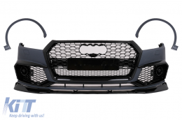 Front Bumper suitable for Audi Q5 SUV FY Standard (2017-2020) RS Design - FBAUQ5FYN