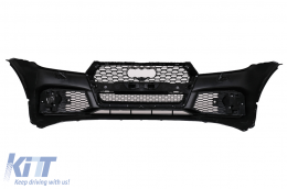 Front Bumper suitable for Audi Q5 SUV FY Standard (2017-2020) RS Design-image-6096713
