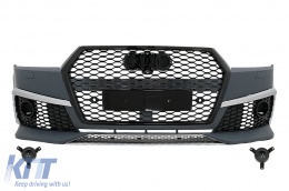 Front Bumper suitable for Audi Q7 4M SUV (2015-2019) RS Design - FBAUQ74M