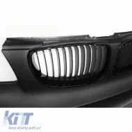 Front Bumper suitable for BMW 1 E81/82/87/88 04-13 1M Look with Grilles-image-6325566