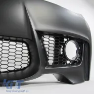 Front Bumper suitable for BMW 1 E81/82/87/88 04-13 1M Look with Grilles-image-6325568