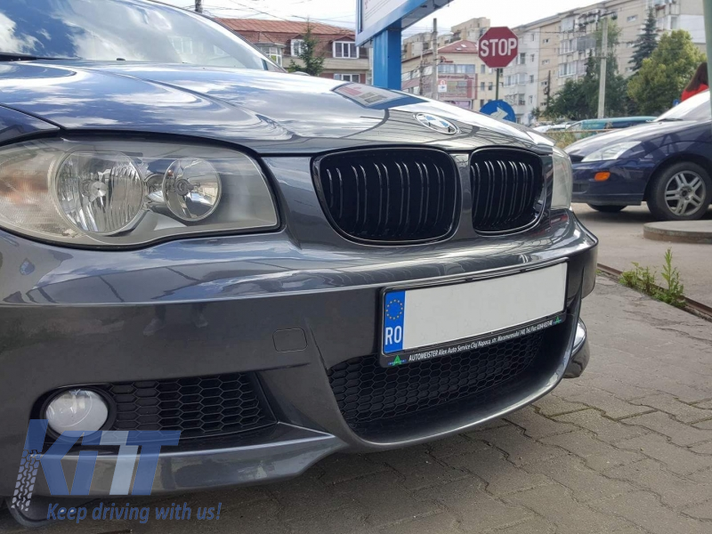 Front Bumper suitable for BMW 1 Series E81 E82 E87 E88 (2004-2011) M-tech  M-Technik Design 