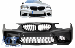 Front Bumper suitable for BMW 1 Series F20 F21 LCI (2015-06.2019) M2 Design-image-6048195