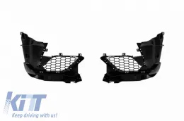 Front Bumper suitable for BMW 2 F22 Coupe F23 Cabrio (2014-2017) M2 Competition Look from ABS plastic-image-6324057