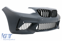 Front Bumper suitable for BMW 2 Series F22 F23 (2014-) Coupe Cabrio M235i M Design-image-6102349