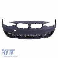 Front Bumper suitable for BMW 3 F30 11-19 M3 Look-image-6315104
