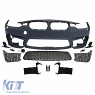 Front Bumper suitable for BMW 3 F30 11-19 M3 Look-image-6315109