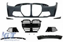 Front Bumper suitable for BMW 3 F30/F31 11-19 G20 M Look with PDC-image-6305796