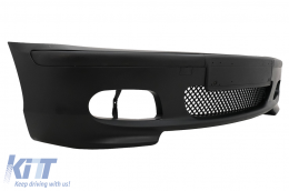 Front Bumper suitable for BMW 3 Series E46 Sedan Touring (1998-2004) M-Technik M-Tech M-Sport Model Without Fog Lights-image-6092655