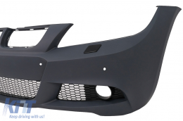 Front Bumper suitable for BMW 3 Series E90 E91 Sedan Touring (2004-2008) With PDC Holes Without Washing Sistem-image-6017347
