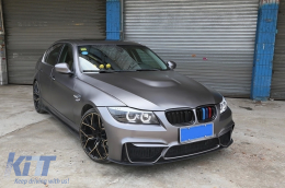 Front Bumper suitable for BMW 3 Series E90 E91 Touring LCI (2008-2011) M4 CS Design-image-6064436
