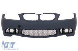 image-43-Front Bumper suitable for BMW 3 Series E90 E91 LCI (2008-2011) M3 Design Without Fog Lights