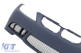Front Bumper suitable for BMW 3 Series E90 Sedan E91 Touring LCI Facelift (2008-2011) M3 Design Without Fog Lights-image-6014108