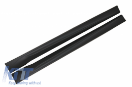 Front Bumper suitable for BMW 3 series E90 Sedan E91 Touring (2004-2008) with Side Skirts Non LCI M3 Design without Fog Lamps-image-6064146