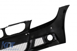 Front Bumper suitable for BMW 3 Series E90 Sedan E91 Touring LCI (2008-2011) M-Technik Design with PDC-image-6101786